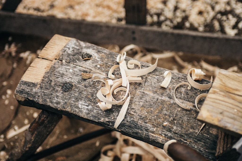 wooden tools history